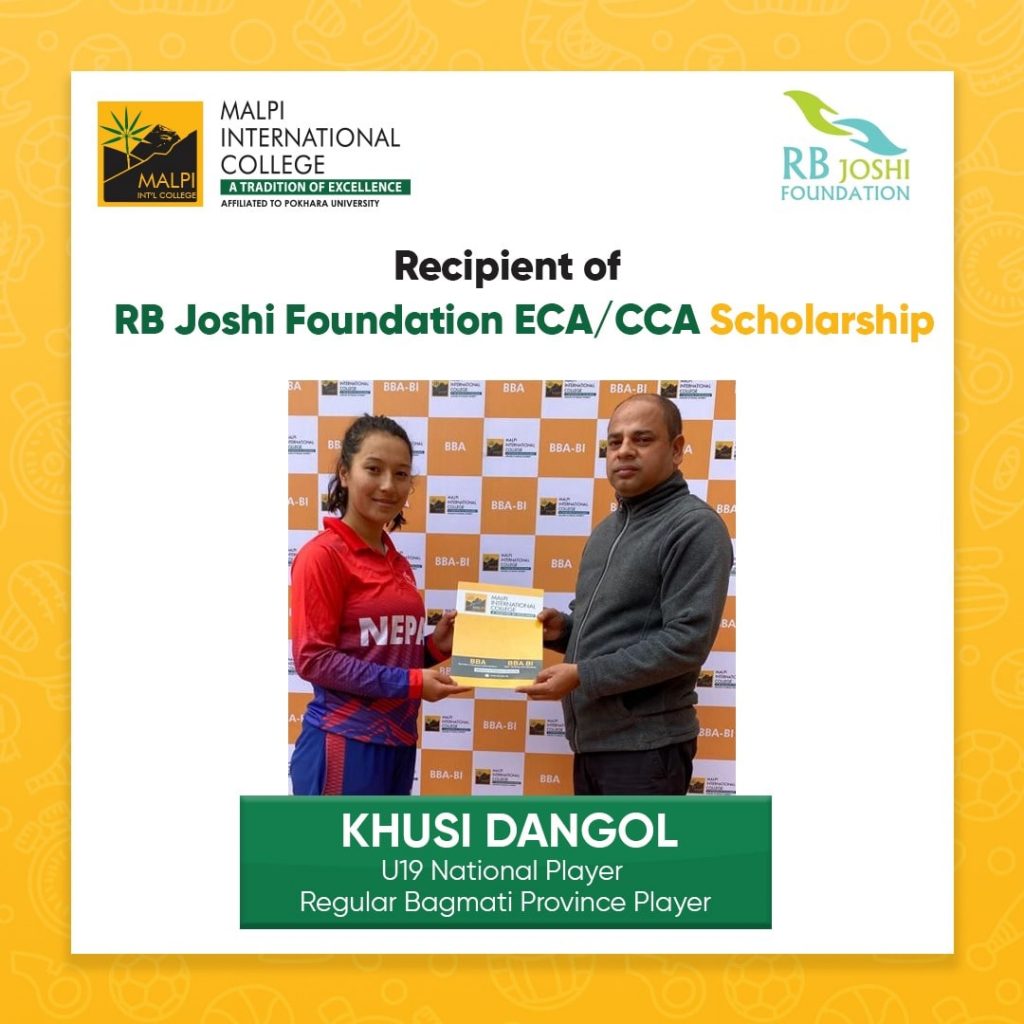 RB Foundation ECA/CCA Scholarship